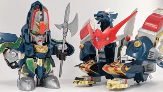 元祖SDガンダム(新)No.0029「龍機ドラグーン」＆0041「龍機ドラゴ