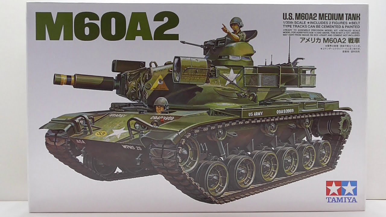 タミヤ 1/35 アメリカ戦車 M60A2 チェロキー リモコンタンク 未組立