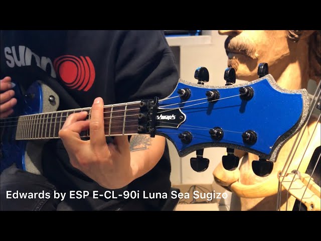 Edwards by ESP E-CL-90i Luna Sea Sugizo - YouTube