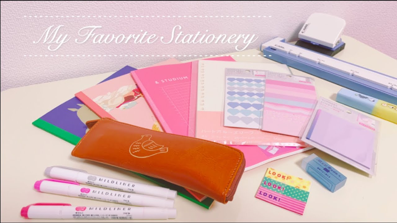 My favorite 19 Japanese Stationery🥀 】mechanical pencil and