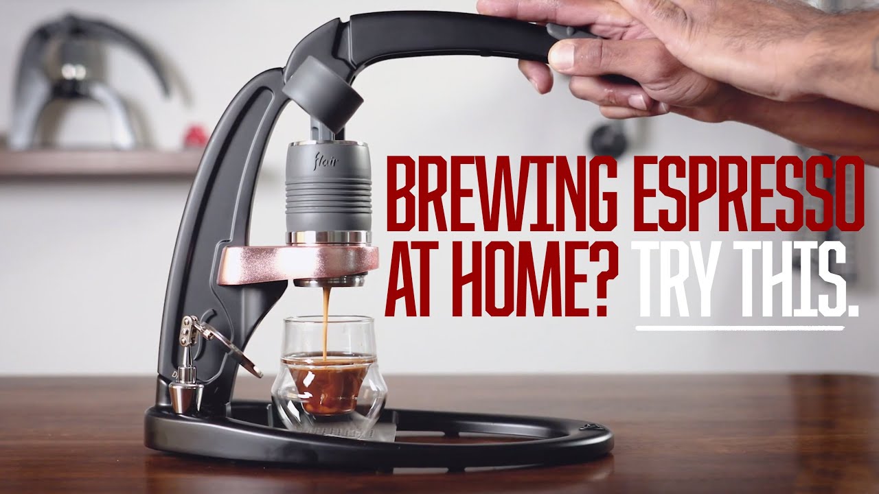 Brewing Espresso at Home with the Flair PRO3 - YouTube