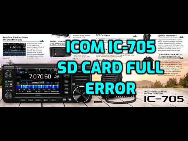 icom IC-705 保証残り有 icom IC-705 保証残り有 ICOM IC-705（その3