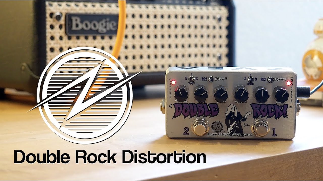 ZVEX Effects Double Rock Vexter Distortion - YouTube