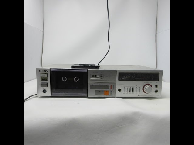 Vintage Sony TC-FX4 Cassette Tape Deck - YouTube