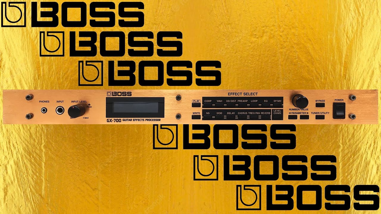 4 - Boss GX700 - Patches do 61 ao 100 - YouTube