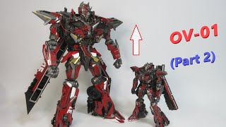 TF非正規玩具レビュー】デカい！、それを戻し変形レビュー OV-01