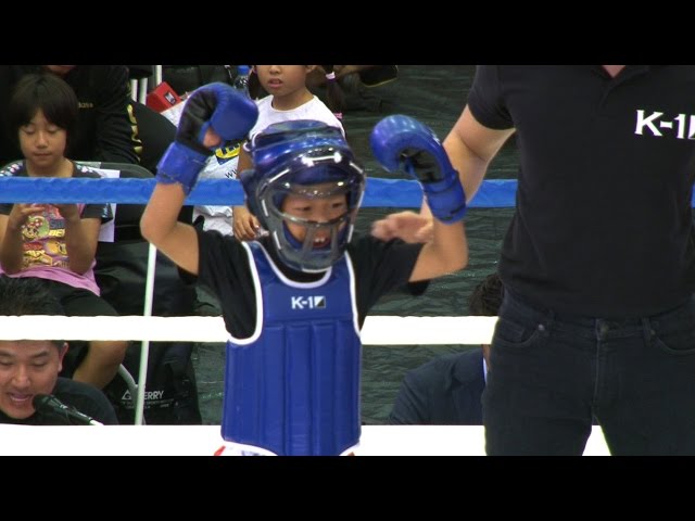 K-1 公式 格闘技 キックボクシング 子供 小学生 用具 ブラック K-1