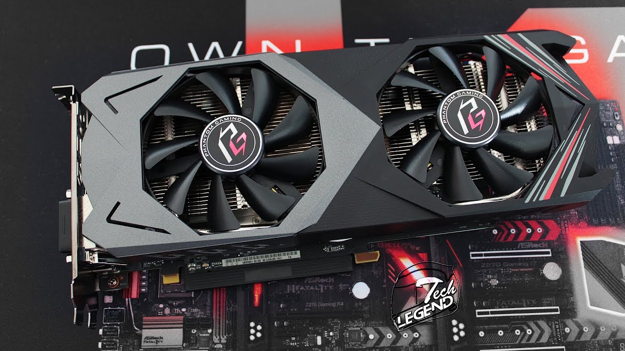 ASRock Phantom Gaming X Radeon RX590 8G OC - The CHEAPEST RX590
