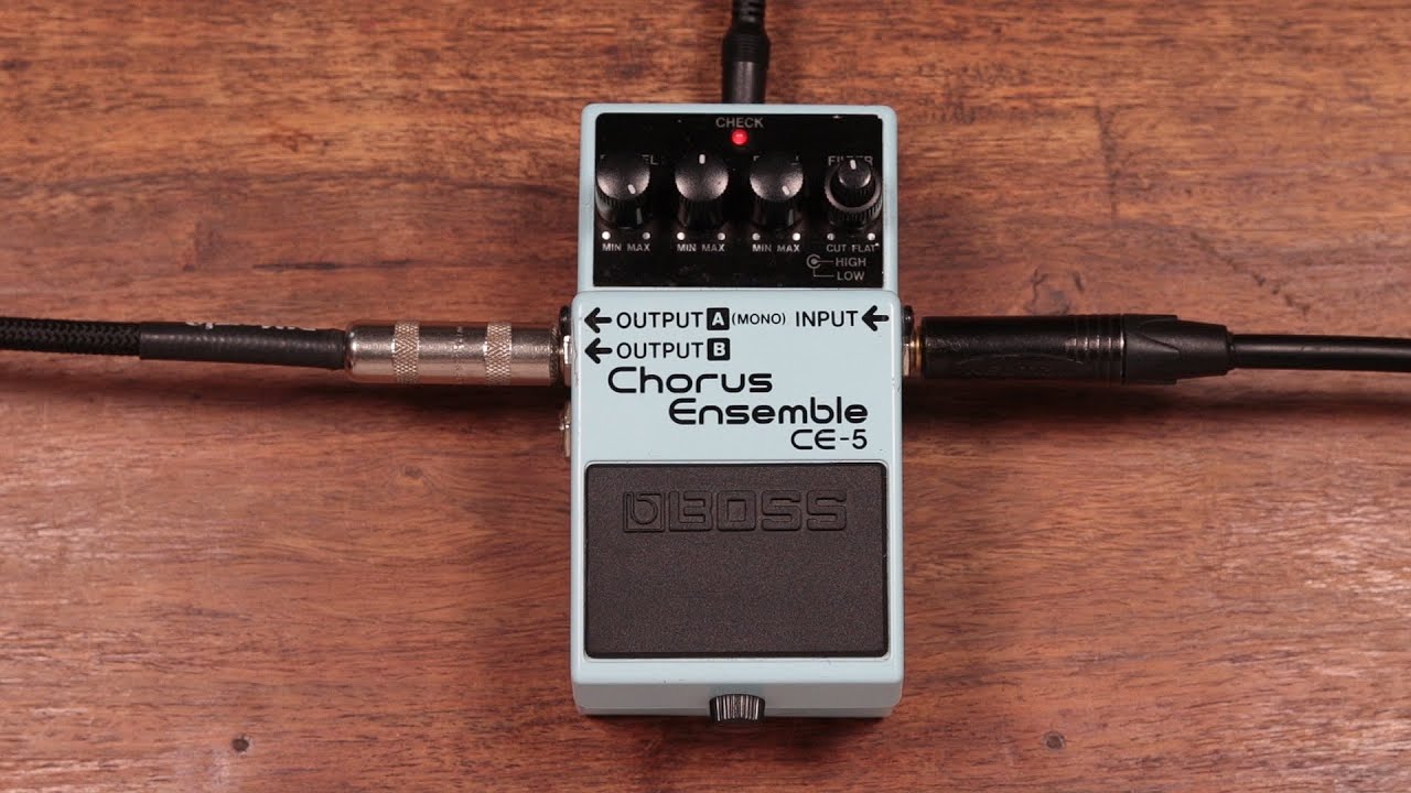 Boss CE-5 Chorus Ensemble - YouTube