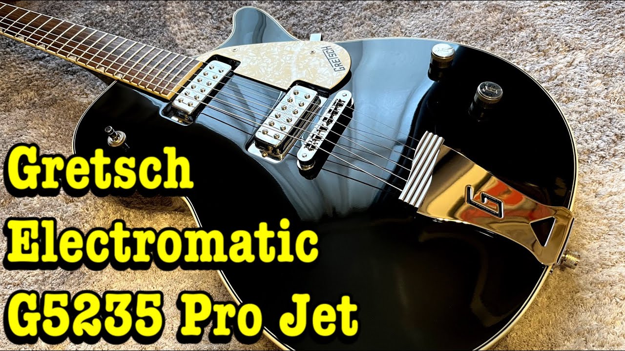 Gretsch Electromatic G5235 Pro Jetの内部公開とメンテナンス - YouTube