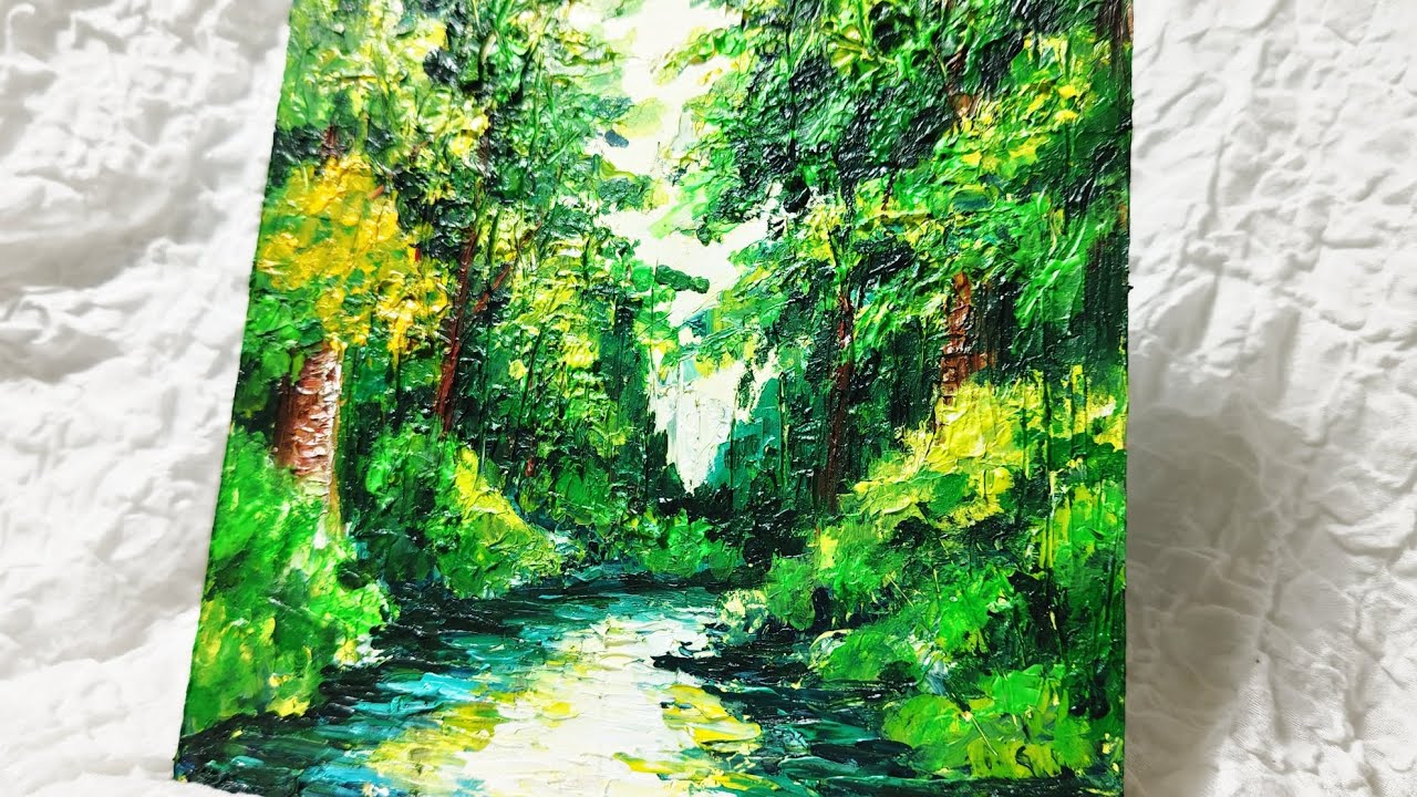 確認用油絵チチカカ湖