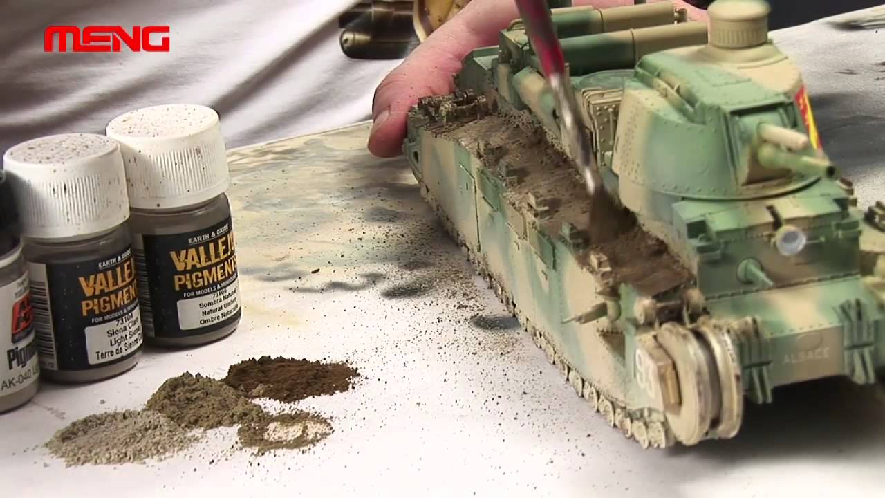 MENG TS-009 1/35スケールのフランス2C超重戦車の製作ビデオ発表 - YouTube