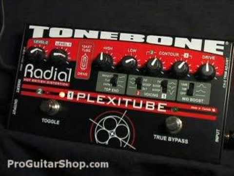 Radial Tonebone Plexitube Tube Distortion Pedal - YouTube