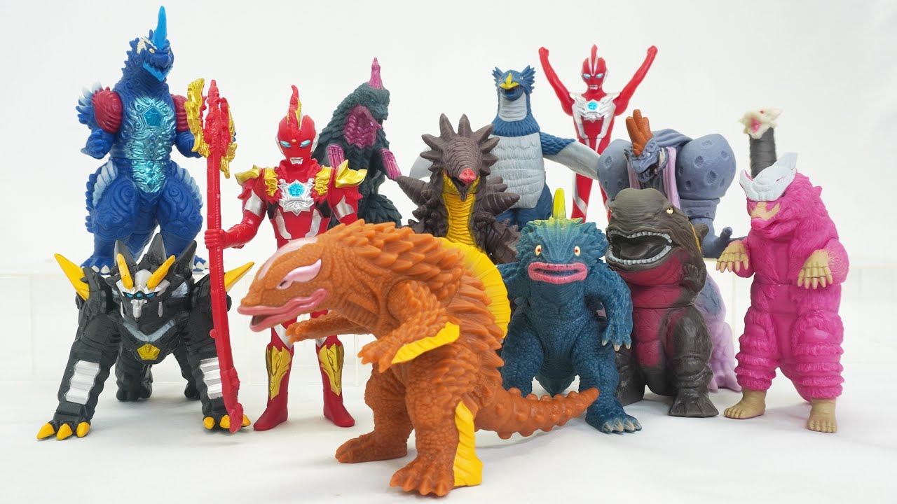 ラインナップがエグい 怪獣消しゴム【ウルトラマン】懐獣第集結 ☆ 奥