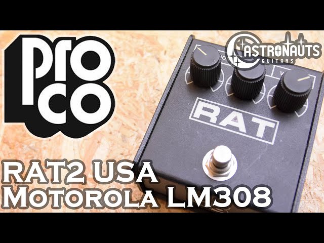 proco rat2 ラット2 1990年製 lm308 銀ネジ PROCO RAT2 USA製 1990年代