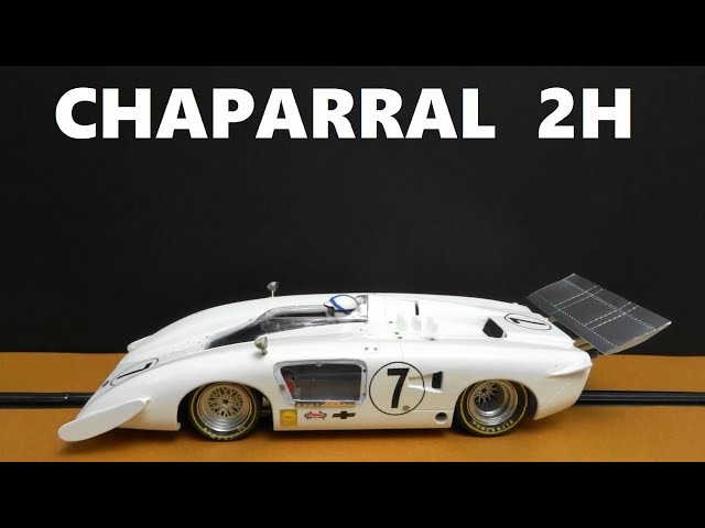 SLOT CAR CHAPARRAL 2H (1/24 Scale) 1969 Can-Am Edmonton Qualifying