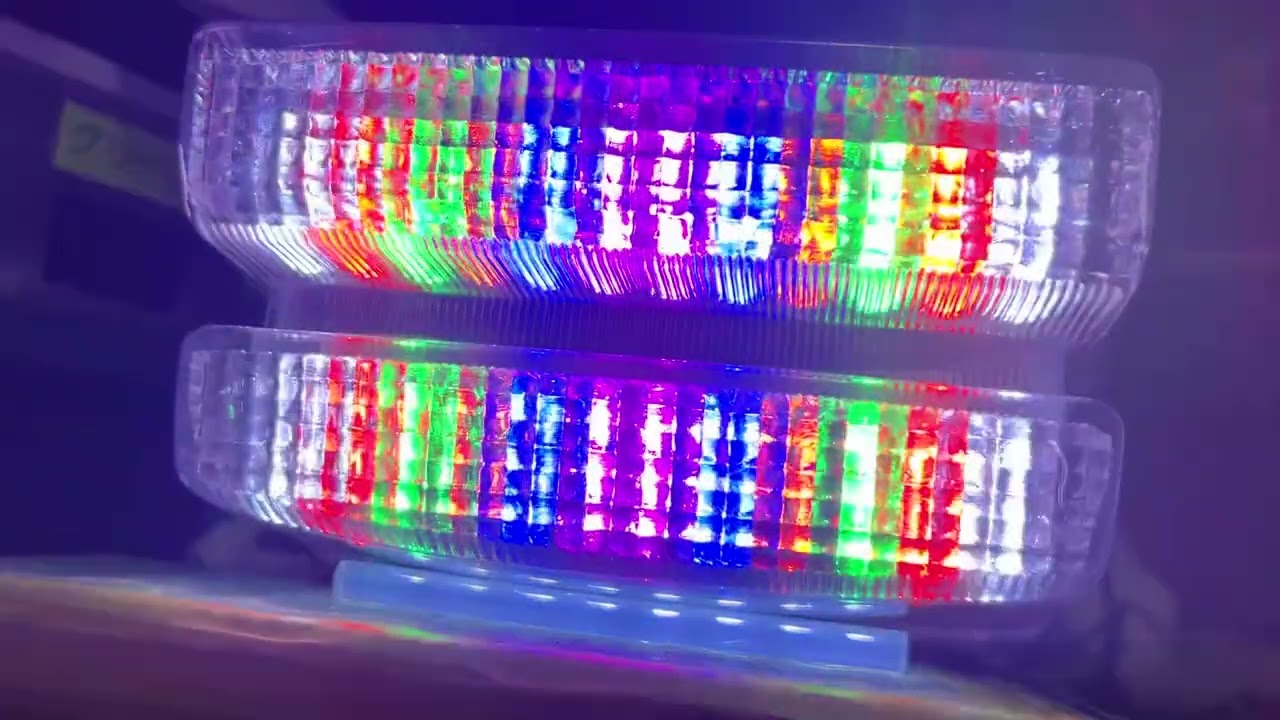 XJR 400 1300 RH02J 流れる 流星 テール ランプLED RGB