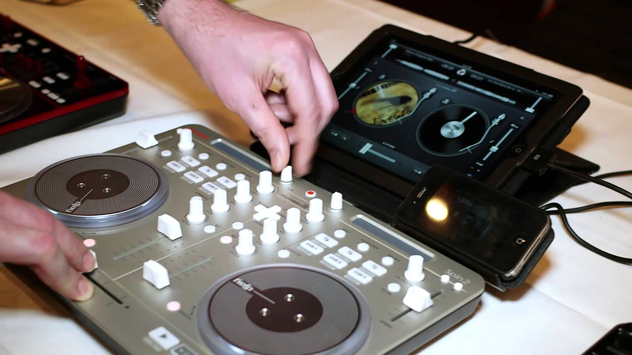 Vestax Spin 2 4-Channel DJ Controller w/ iOS @ Full Compass Tech