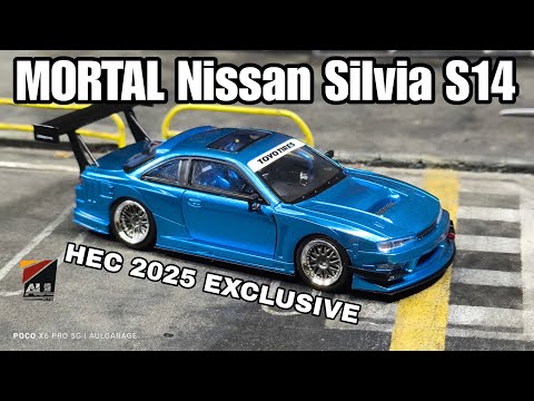 Mortal Model 1/64 Silvia S14 杭州HEC展会限定 Mortal Model 1/64