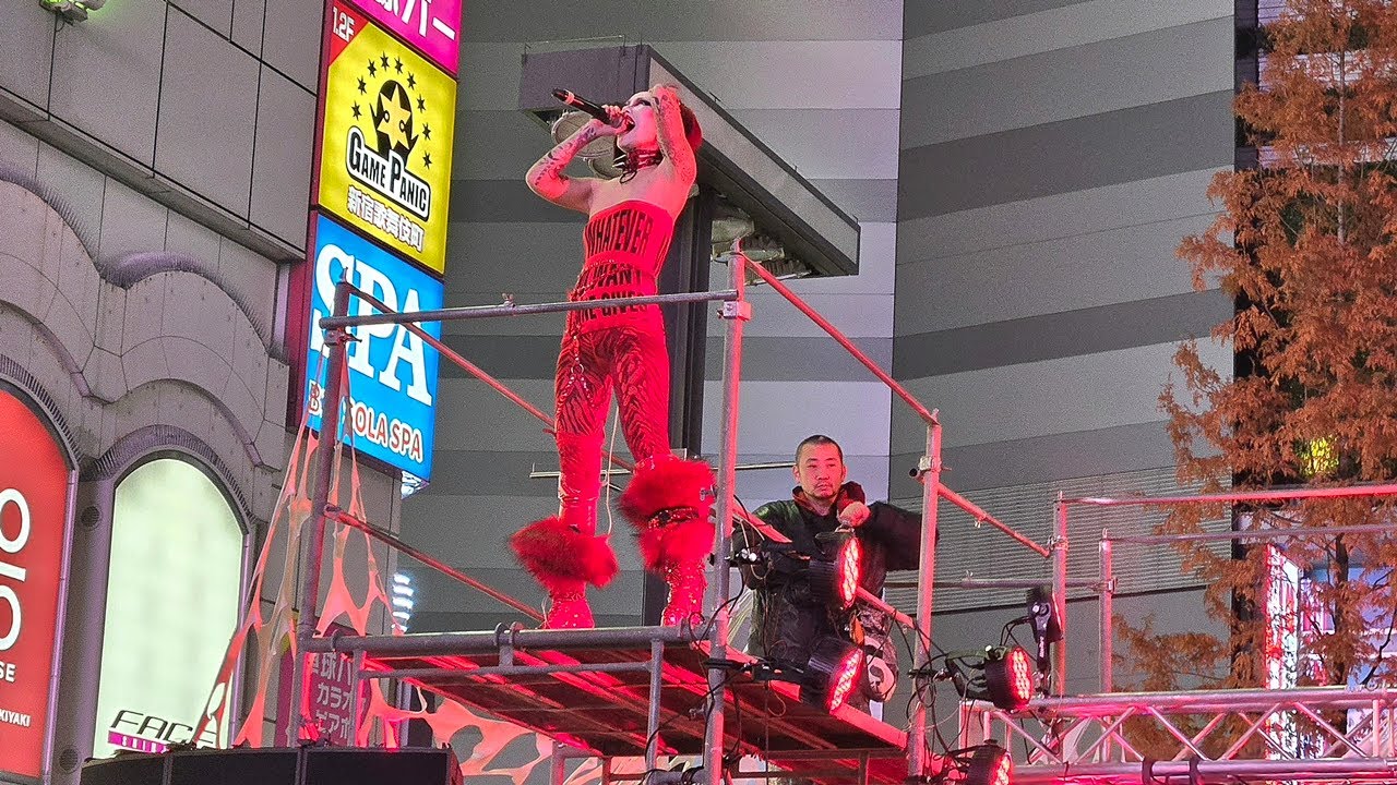 NENE - ｢ブッチギリ｣｢バナナボート｣｢ゲキアツ｣ in 新宿トー横ライブ