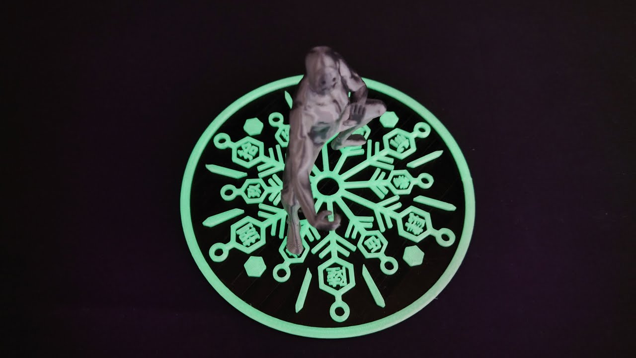 猗窩座 術式展開 破壊殺 羅針作ってみた【3Dプリンター】 - YouTube