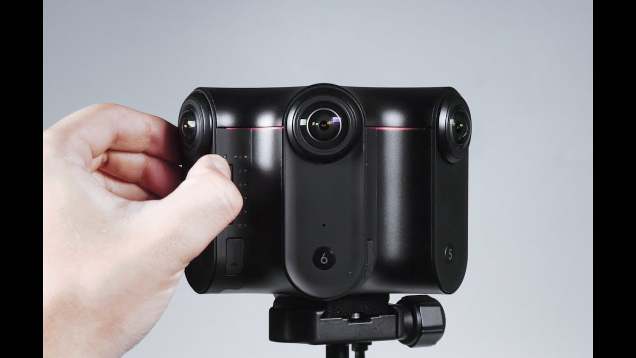 KANDAO Obsidian R VRカメラ +WiFi Power Pack KANDAO Obsidian R VR