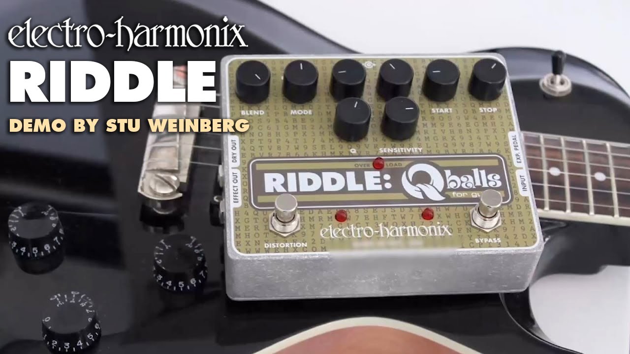 Electro-Harmonix Riddle Envelope Filter Pedal (Demo by Stu