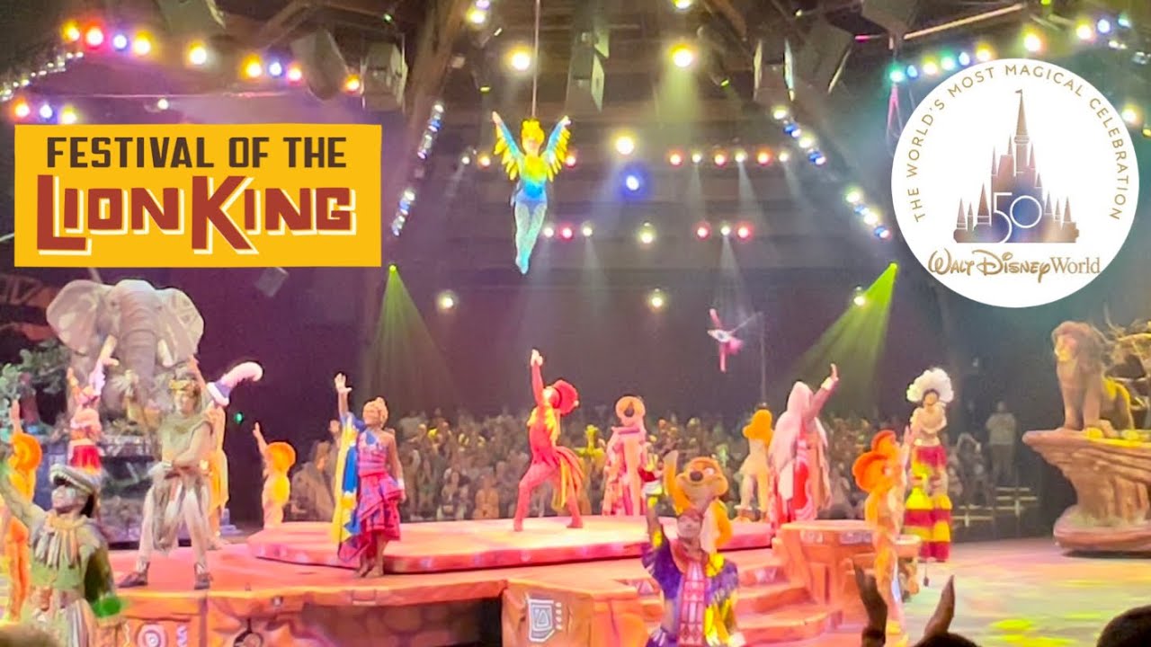 WDW】フロリダのディズニーランドでライオンキング！ FESTIVAL OF THE