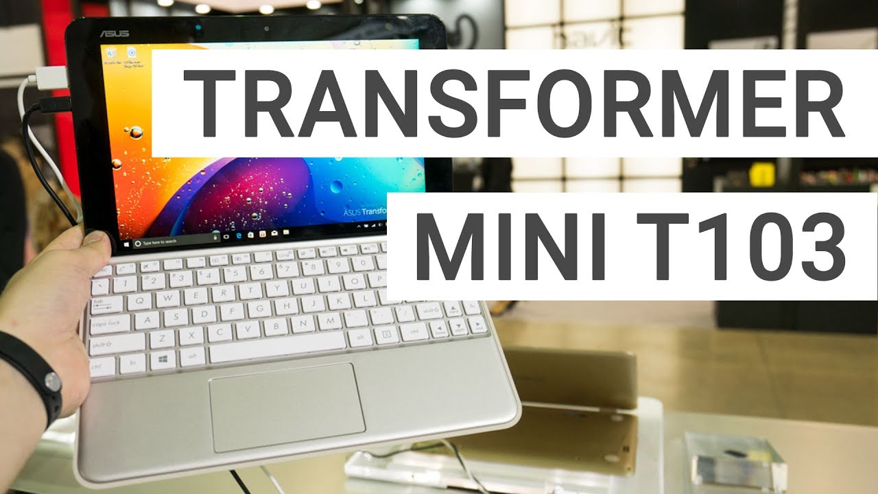 ASUS Transformer Mini T103 with eSIM: Quick Review & Hands On
