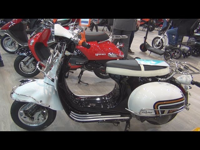 Yuki Motor ZN-150T-27 Retro (2020) Exterior and Interior - YouTube