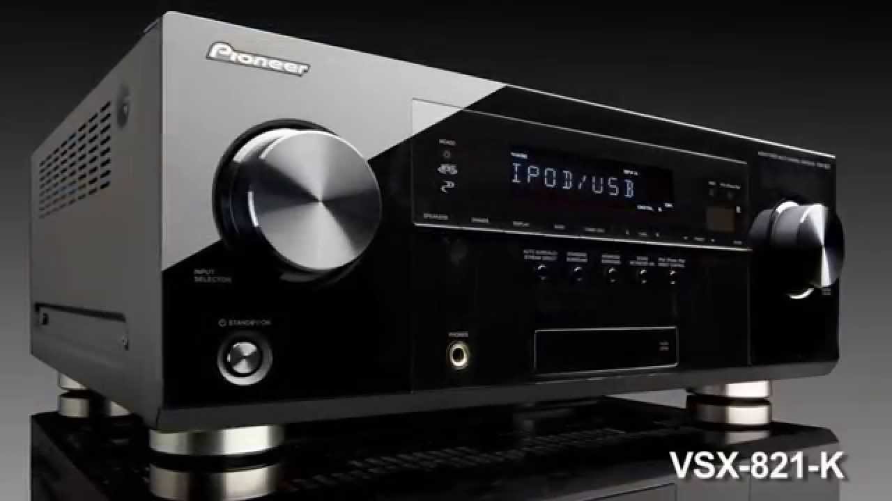 Pioneer VSX-821 AV Receiver - YouTube