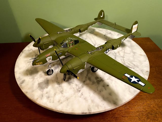 Franklin Mint 1/48 P-38 Lightning Review - YouTube