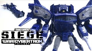 Transformers WFC Siege 】SG-14 Shockwave wotafa's review - YouTube