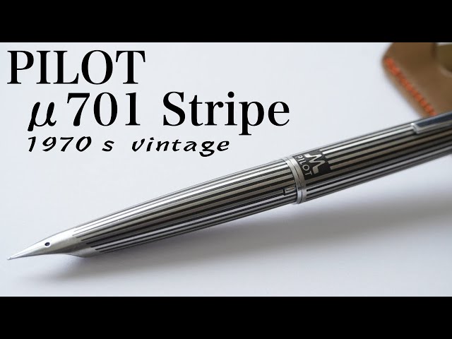 幻の超激レア】PILOT μ パイロット ミュー 黒ストライプ 廃盤 超美品
