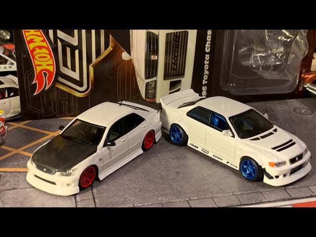 ホットウィール RLC JZX100チェイサー、フルエアロ仕様アルテッツァ