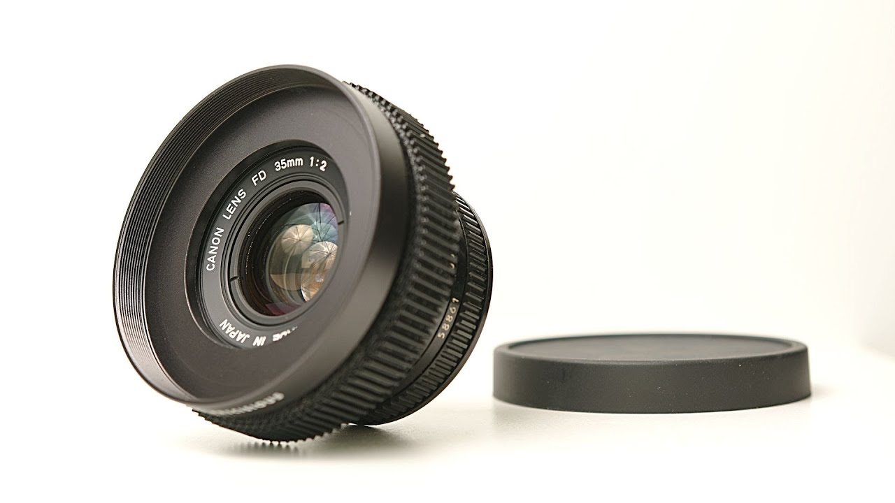 Canon New FD 35mm F2 - Lens Test - YouTube
