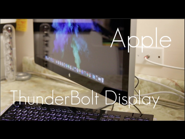 Apple Thunderbolt Display in 2020? - Quick unboxing and review