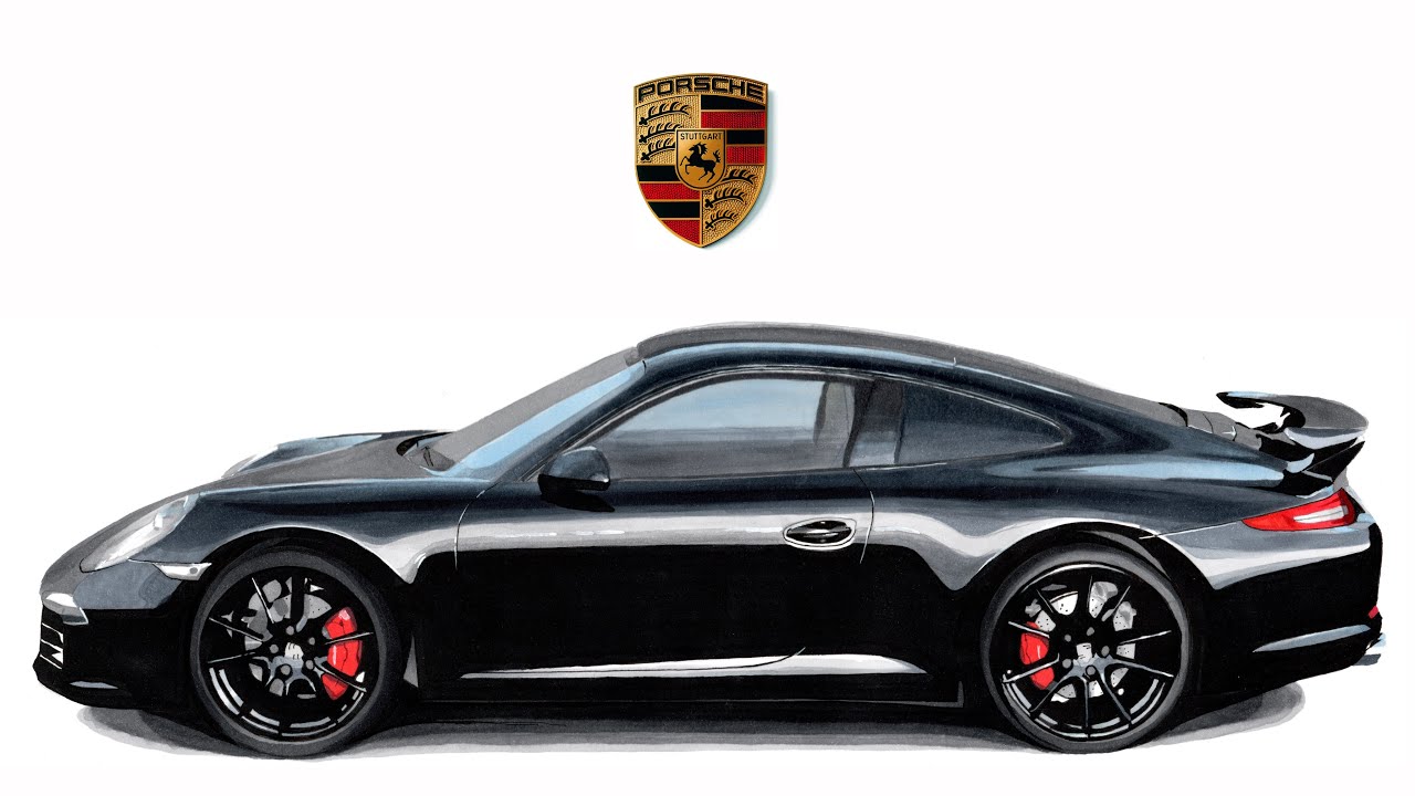ポルシェ911 記念イラスト