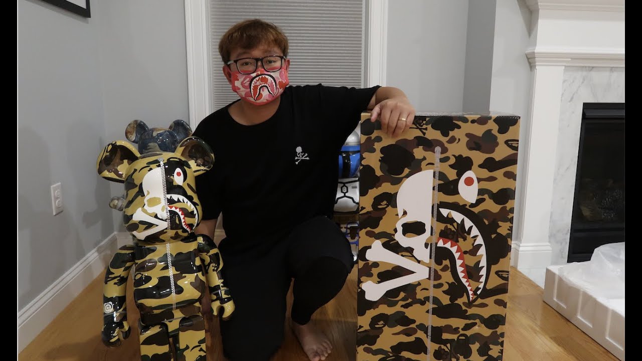 mastermind VS BAPE®️ BE@RBRICK 1000%