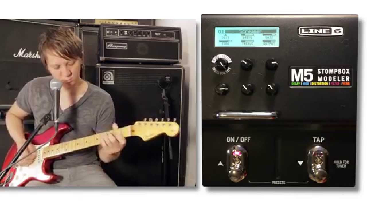 Line 6 M5 Distortion Sounds - YouTube