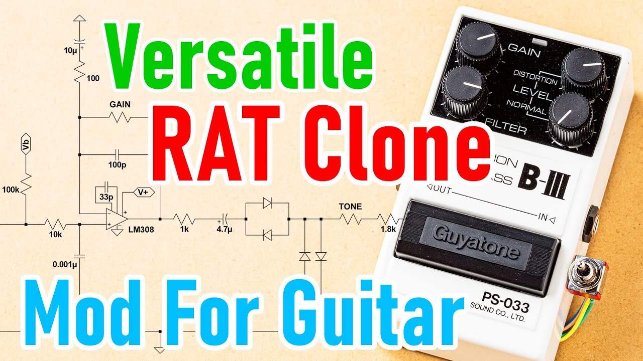 Guyatone Chorus Pro CHV - PS-034 Tokyo Sound Guitar Pedal Demo