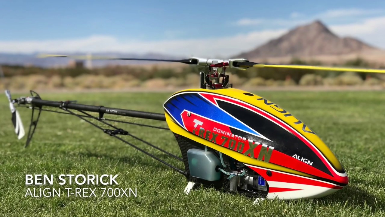 ALIGN T-Rex 700XN Nitro Flight Ben Storick 3-22-19 - YouTube