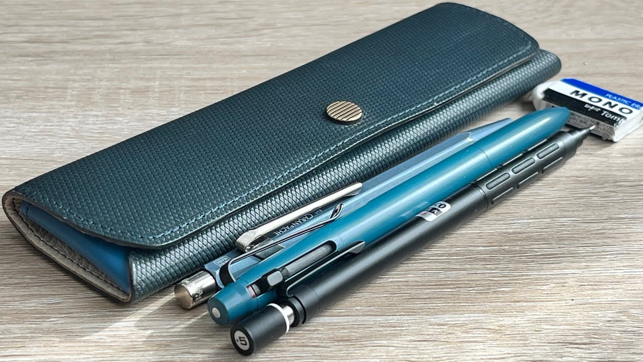 ポスタルコ スリーペンケース Black(ブラック) POSTALCO/ポスタルコ