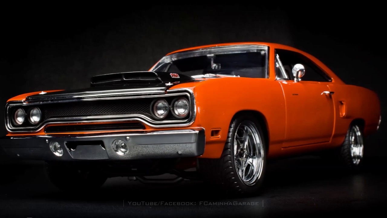 Fast and Furious 7 1970 Plymouth Road Runner - FCaminhaGarage 1/18