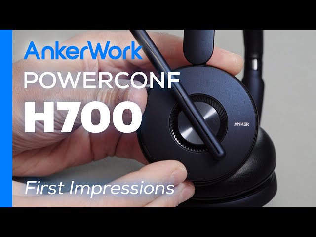 Anker PowerConf H700 ANC Headset - Overview & Audio Test - YouTube