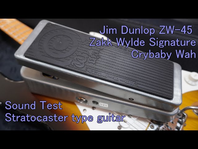 Cry Baby ZW45 ザックワイルド ワウペダル サイン入り Restock Dunlop