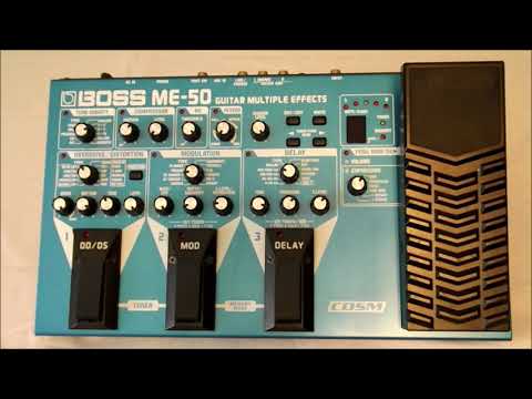 ギター 55,boss me 50 BOSS - ME-50 | Guitar Multiple Effects