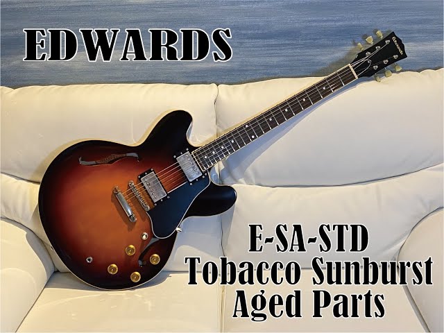Edwards E-SA セミアコ ダンカン エドワーズ Gibson 335 EdEdwards 単