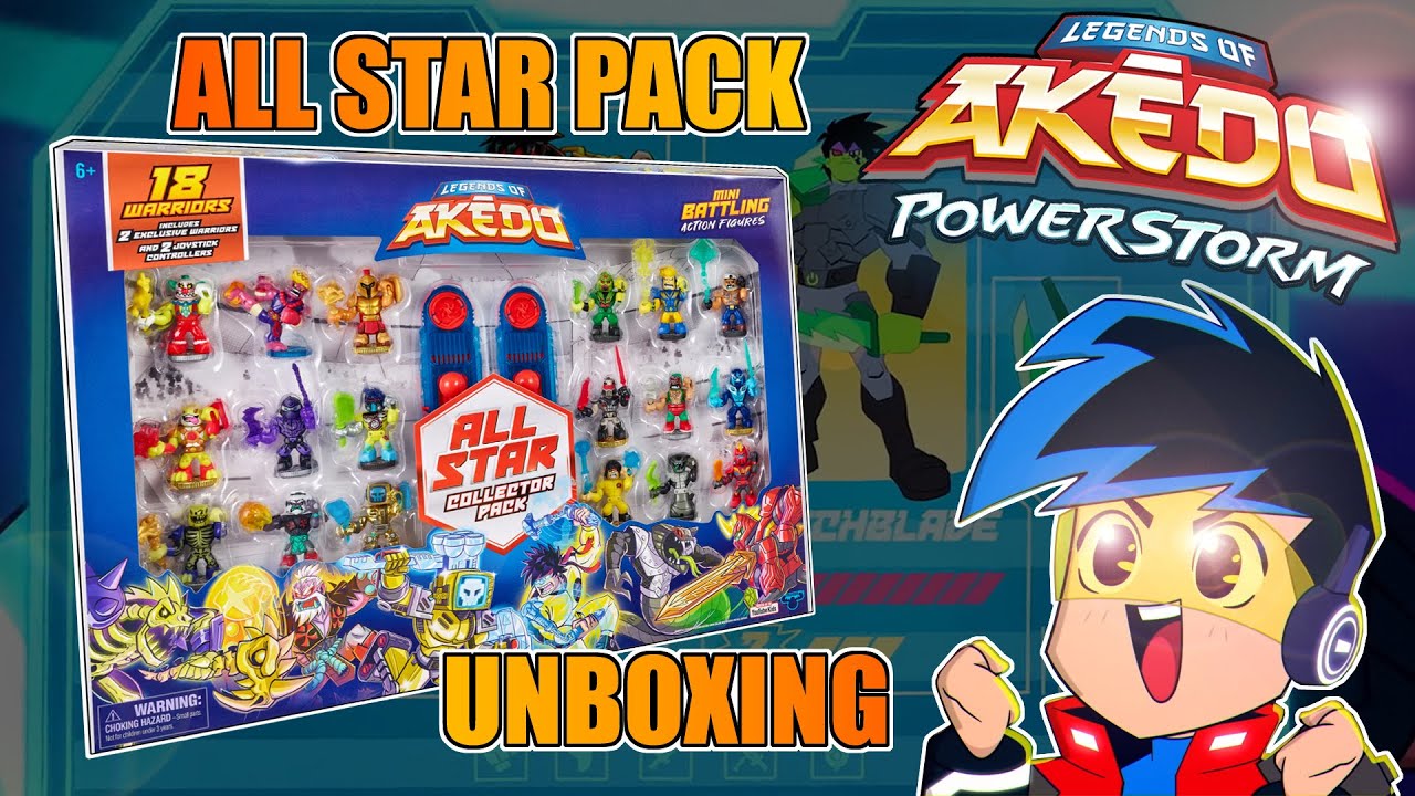 Akedo ALL STAR Pack Unboxing, Golden Screenshot & Glowing Turbo