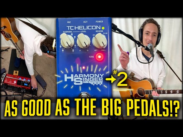 TC Helicon - HARMONY SINGER 2 (Impressive Little Vocal Pedal